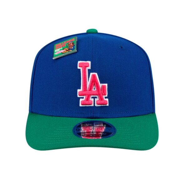 NEW - New Era Los Angeles Dodgers Big League Chew Watermelon 9SEVENTY Snapback - Picture 2 of 5